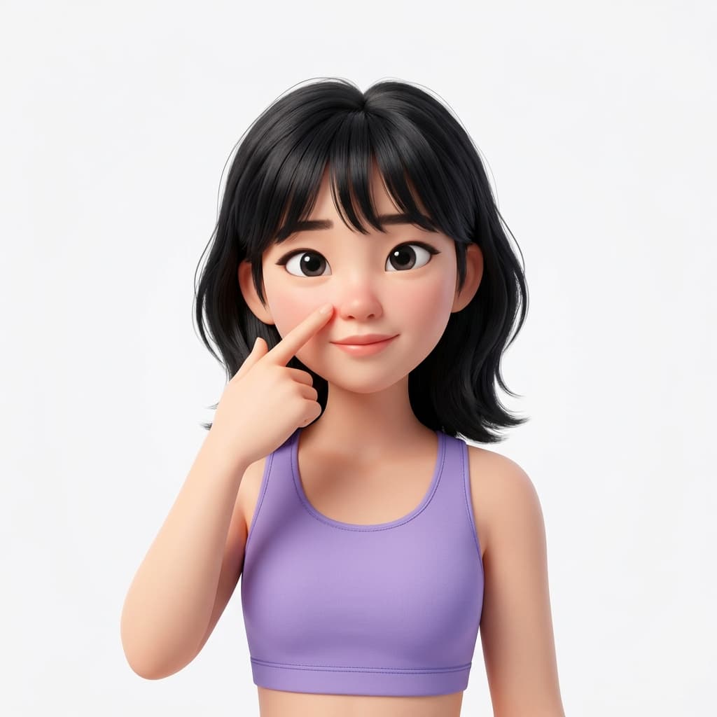 鼻周りの赤み
